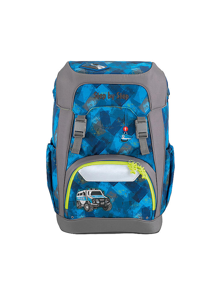 STEP BY STEP | Schultaschen Set 5tlg Giant City Cops | blau