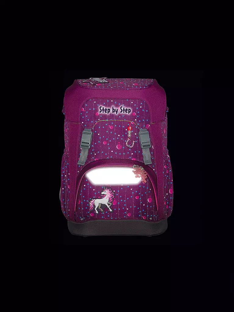 STEP BY STEP | Schultaschen Set 5tlg Giant Dreamy Unicorn | türkis