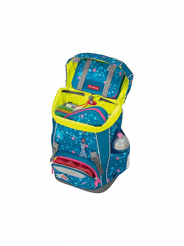 STEP BY STEP | Schultaschen Set 5tlg GIANT Memaid Lola | dunkelblau