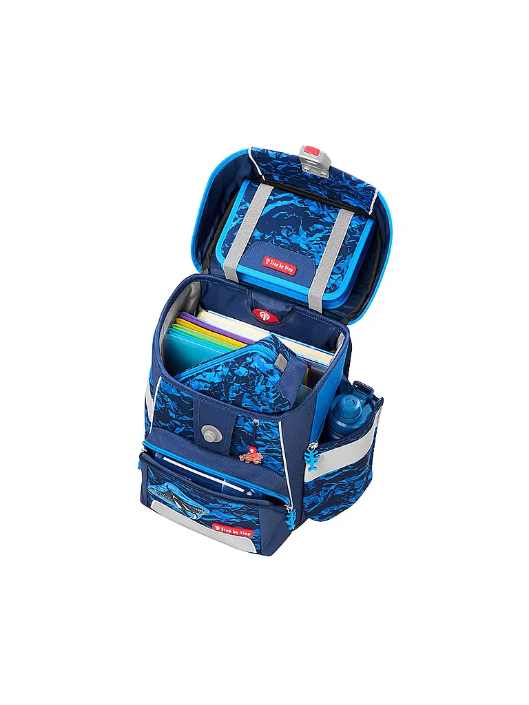 STEP BY STEP | Schultaschen Set 5tlg SPACE Manta Rio  | Dunkelblau