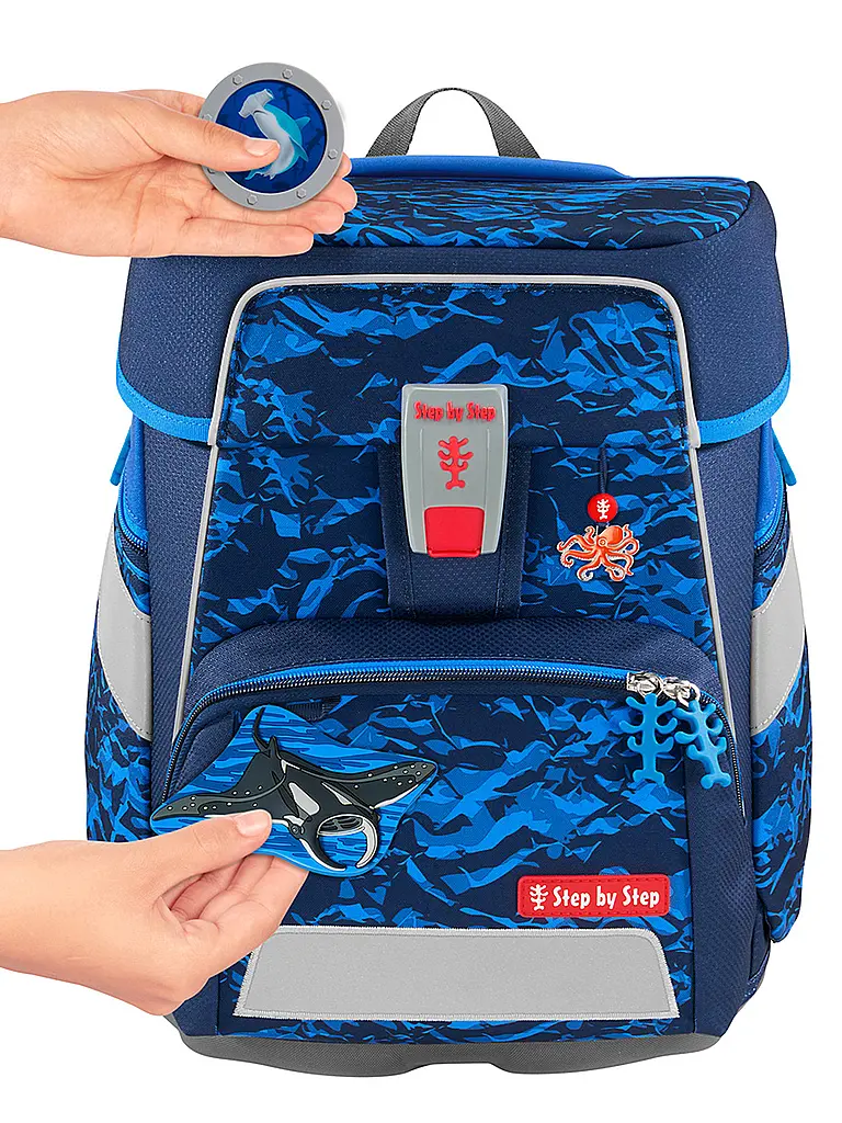 STEP BY STEP | Schultaschen Set 5tlg SPACE Manta Rio | 