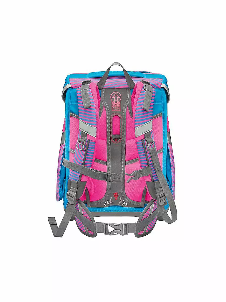 STEP BY STEP | Schultaschen Set 5tlg SPACE Neon Kolibri Kaja  | pink