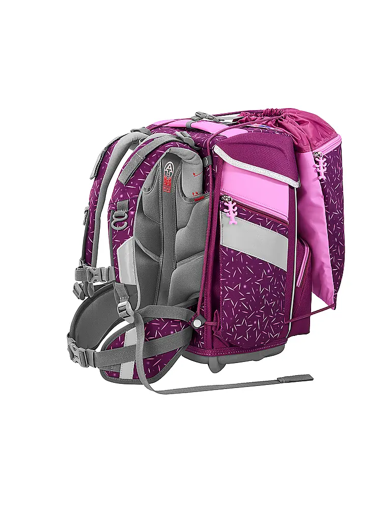 STEP BY STEP | Schultaschen Set 5tlg SPACE Pretty Unicorn | Beere