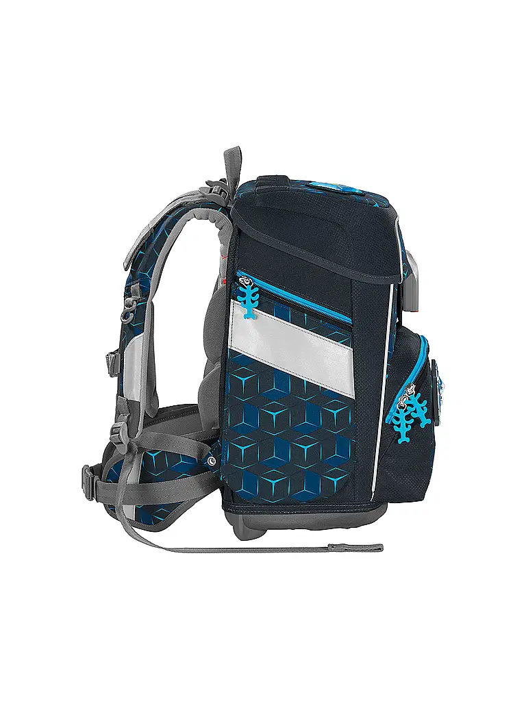 STEP BY STEP | Schultaschen Set 5tlg SPACE Shine Shark Dexte | 