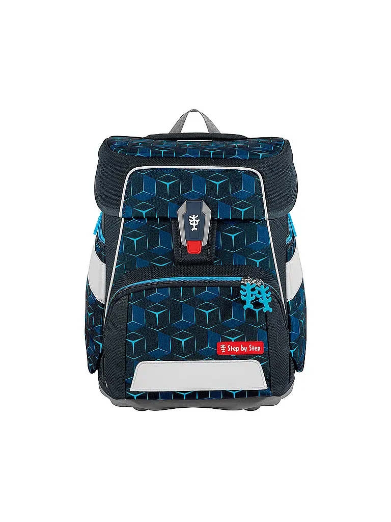 STEP BY STEP | Schultaschen Set 5tlg SPACE Shine Shark Dexte | 