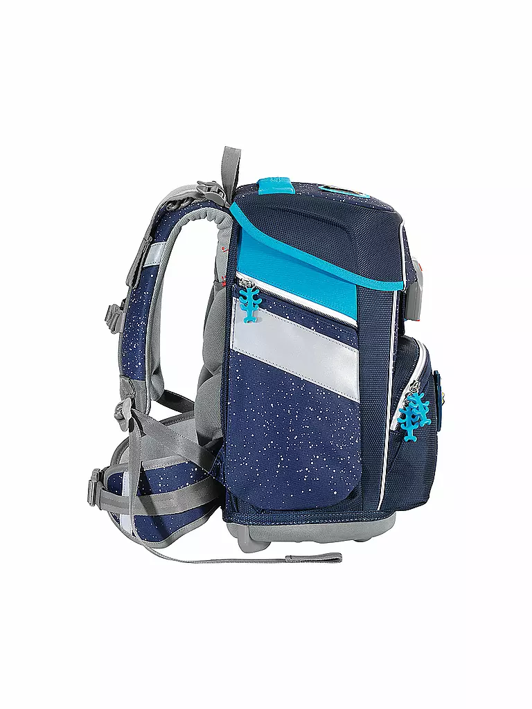 STEP BY STEP | SPACE Schultaschen-Set 5-tlg. "Sky Rocket" | blau