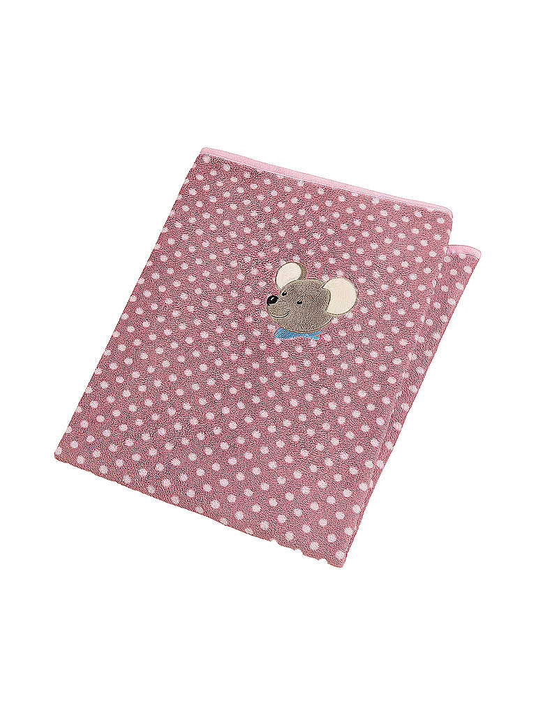 STERNTALER Plüschdecke Maus Mabel pink