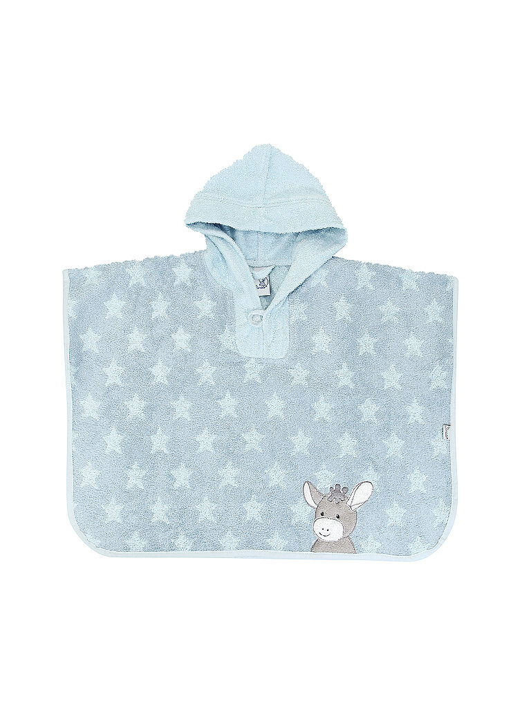 STERNTALER Kinder Badeponcho  Emmi  50x70 cm blau