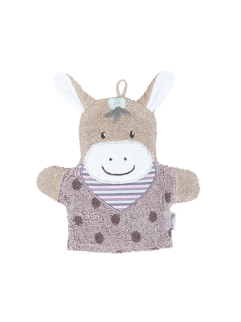 STERNTALER Spiel-Waschhandschuh  Paulline   lila