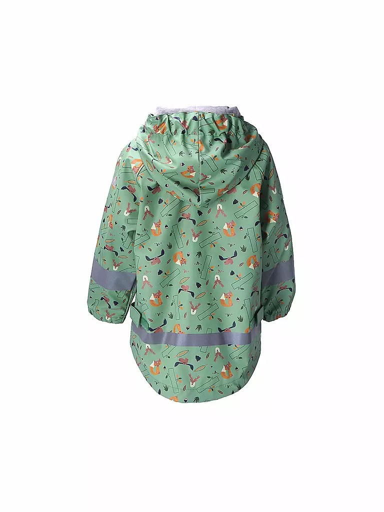 Sterntaler Giacca Impermeabile Unisex Bimbi Con Fodera In Micropile E Dinosauri 3D