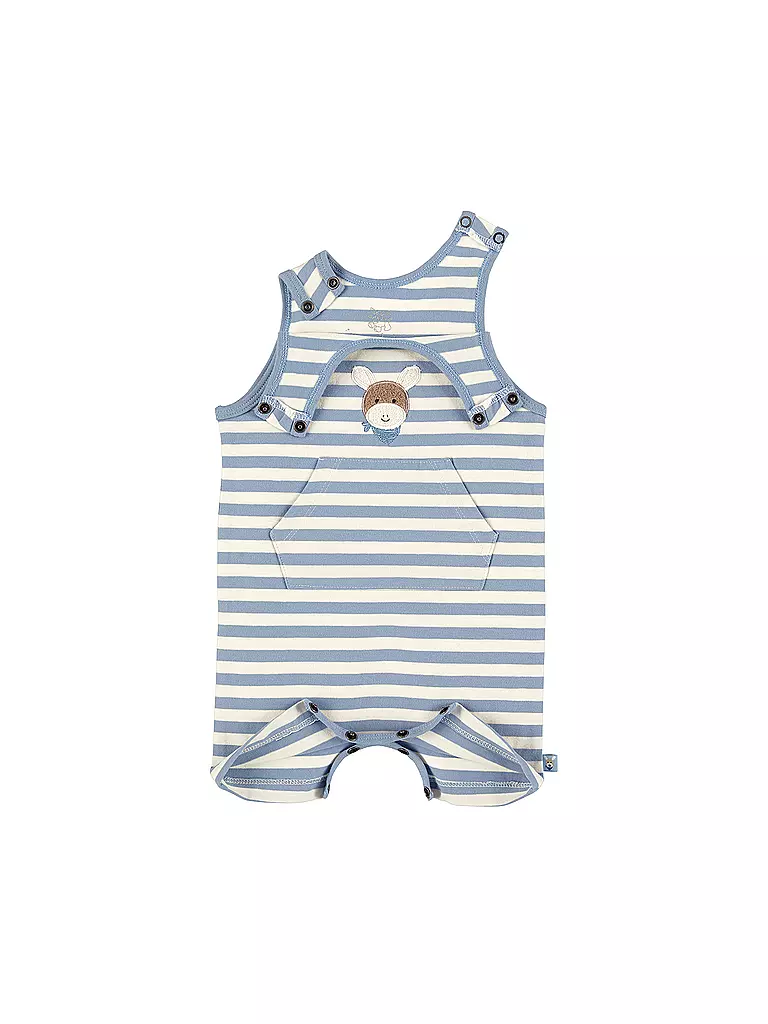 STERNTALER | Baby Strampler GOTS | hellblau