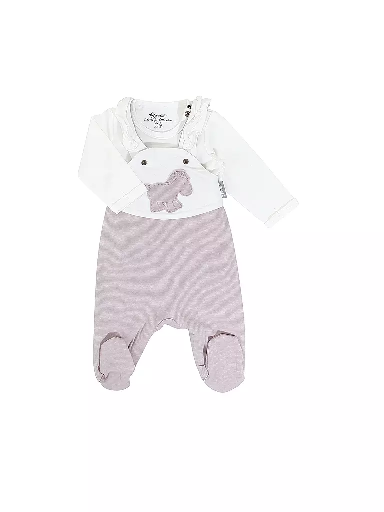 STERNTALER | Baby Strampler Set " Pauline " | lila