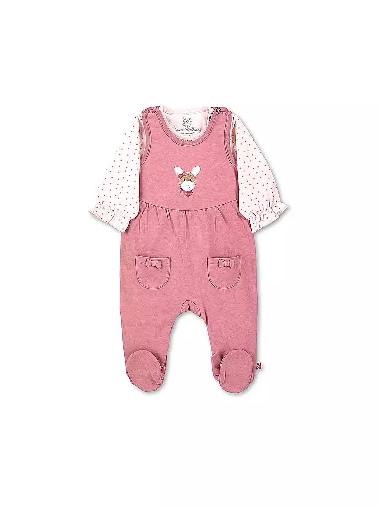 STERNTALER | Baby Strampler Set Jersey GOTS | rosa