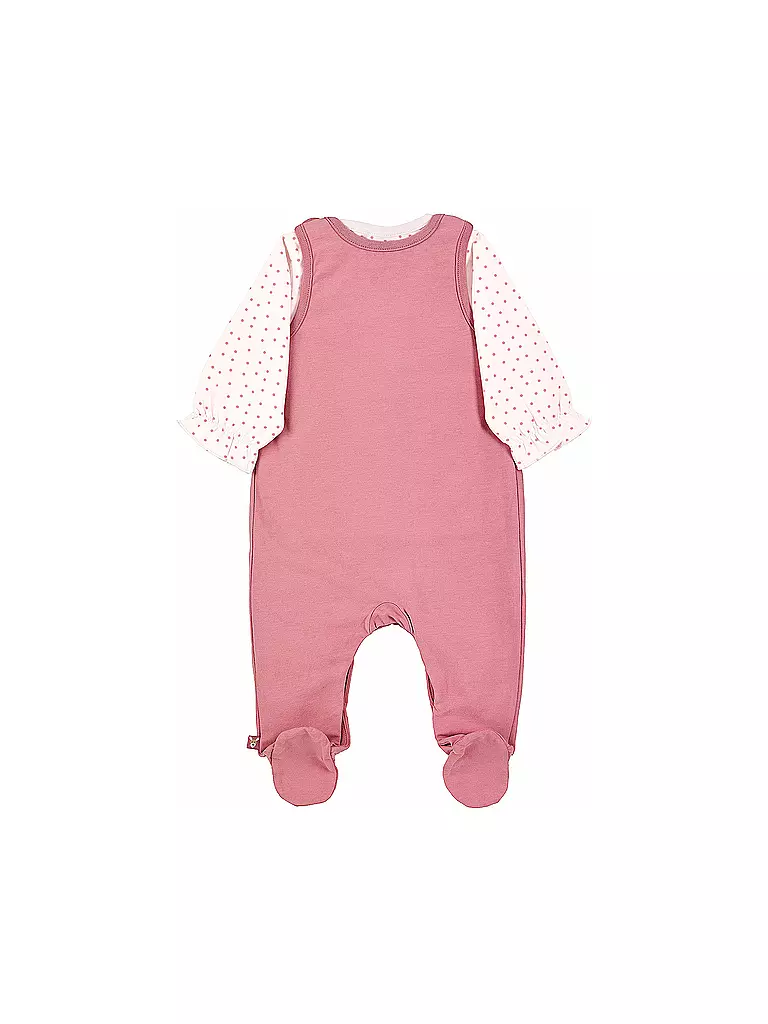 STERNTALER | Baby Strampler Set Jersey GOTS | rosa