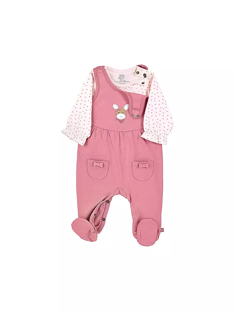 STERNTALER | Baby Strampler Set Jersey GOTS | rosa
