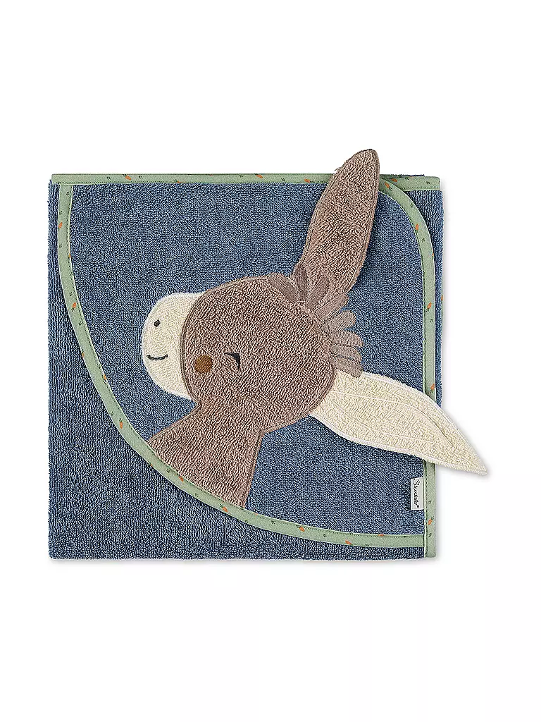 STERNTALER | Kapuzenbadetuch EMMILIUS | blau