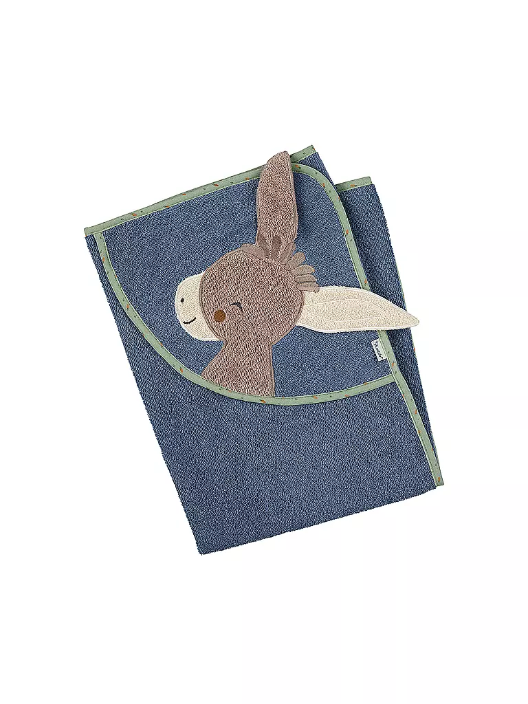 STERNTALER | Kapuzenbadetuch EMMILIUS | blau