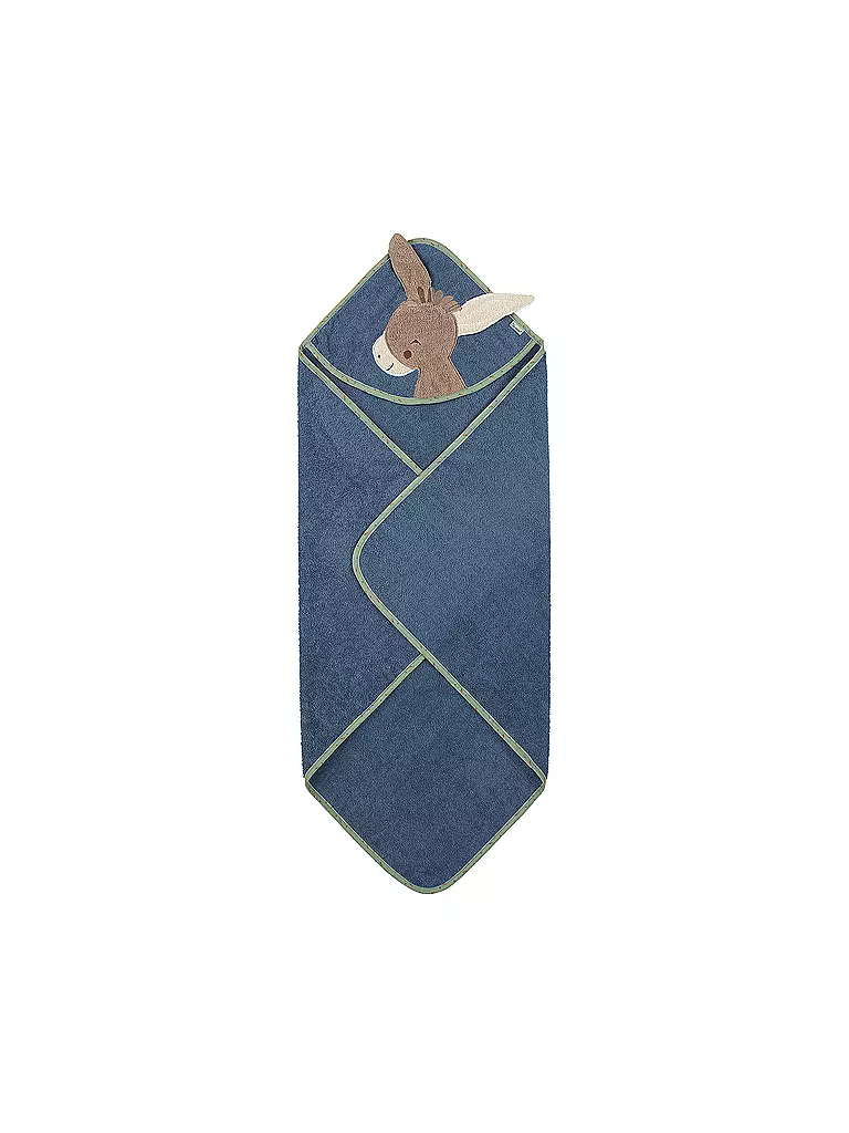 STERNTALER | Kapuzenbadetuch EMMILIUS | blau