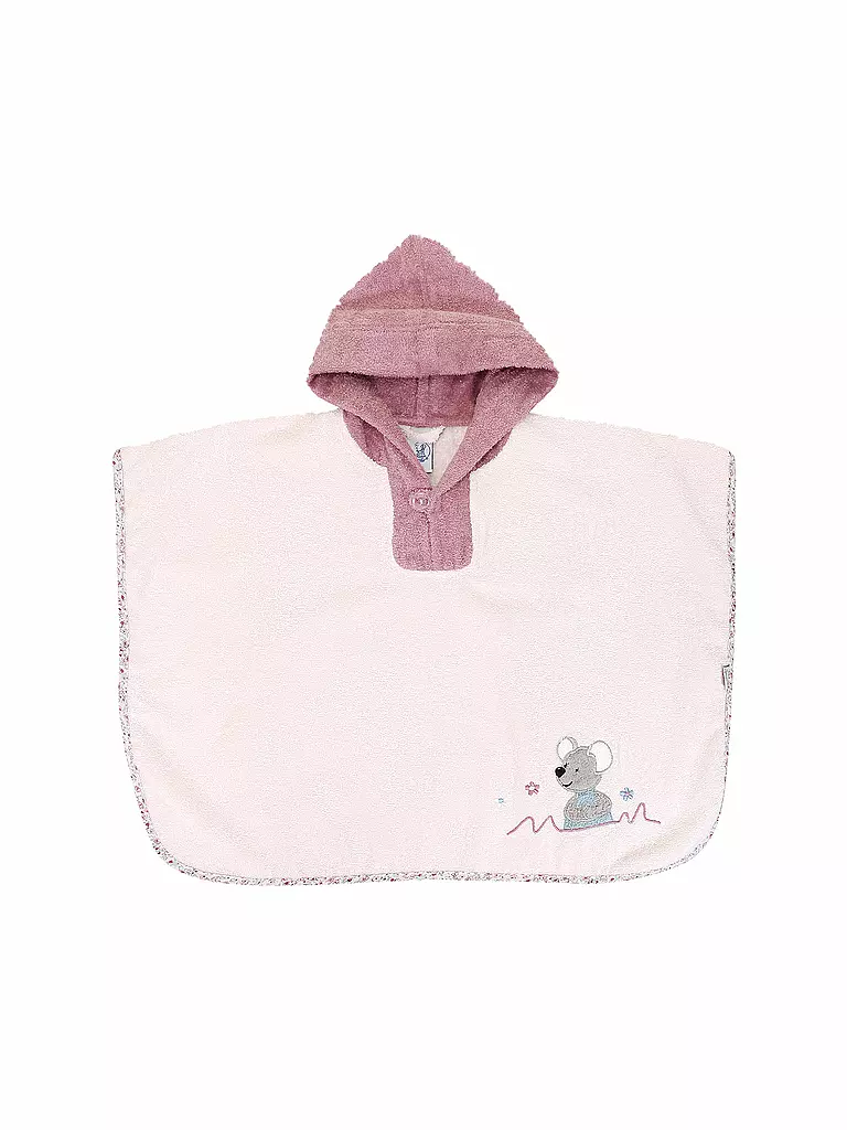 STERNTALER | Kinder Badeponcho " Mabel " 50x70 cm | rosa