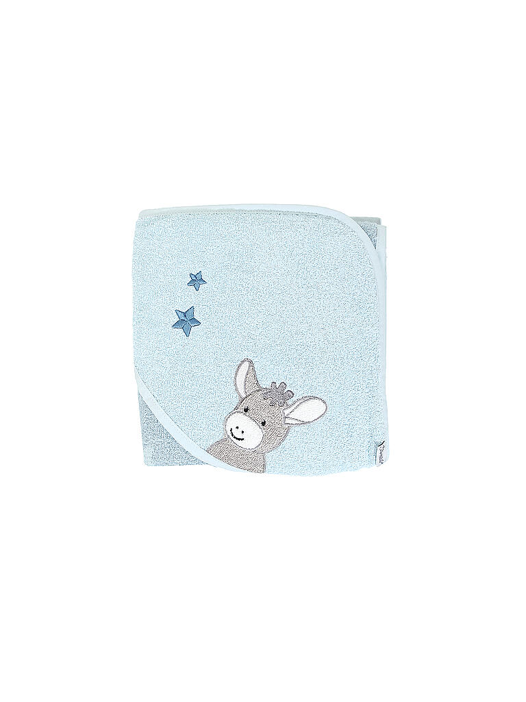 STERNTALER | Kinder Badetuch " Emmi " 100x100 cm | blau