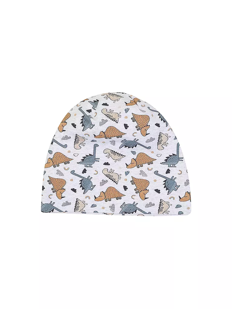 STERNTALER | Kinder Beanie Dino | Weiss