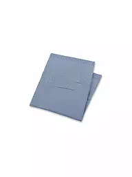 STERNTALER | Strick-Schmusedecke  | blau