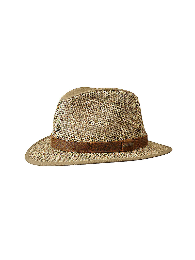 STETSON Strohhut  Traveller Seagras  olive | L/59