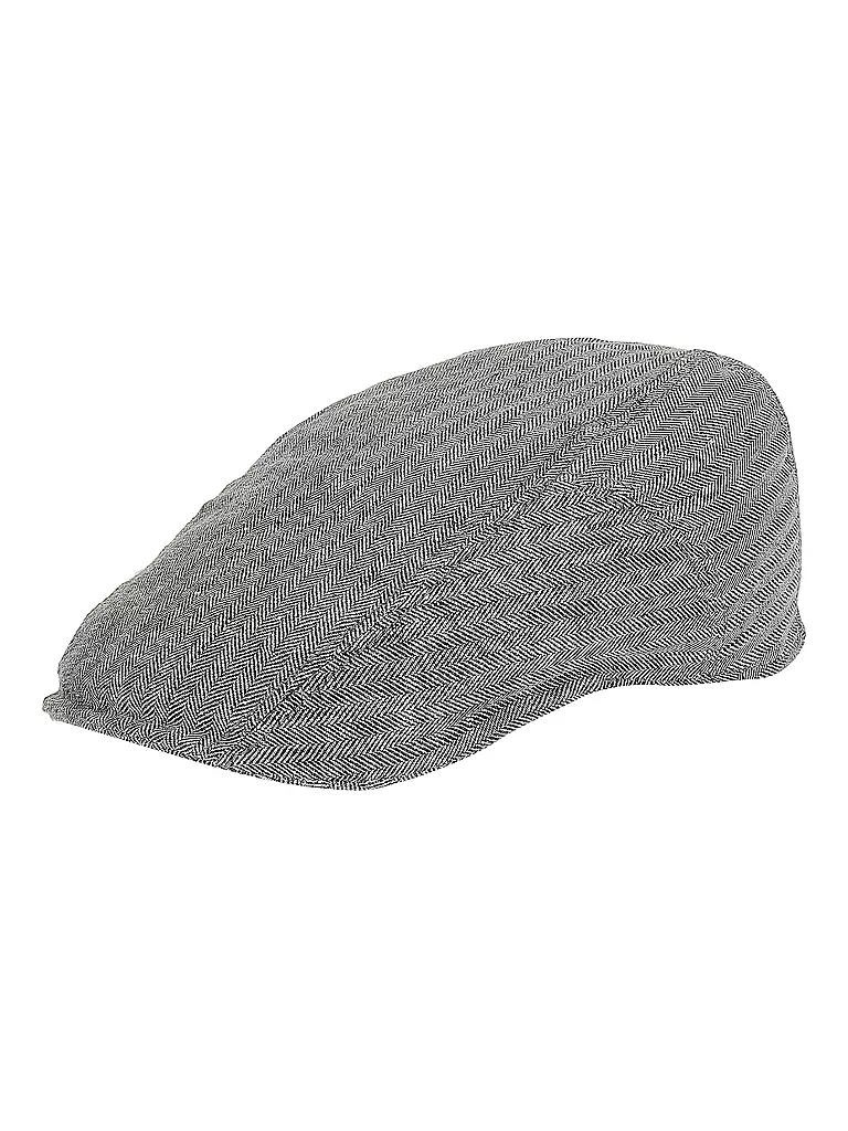 Schiebermütze 20er Jahre Im Retro-Look – Grau, 80% Polyester, 20% Wolle, Für Fasching & Mottopartys