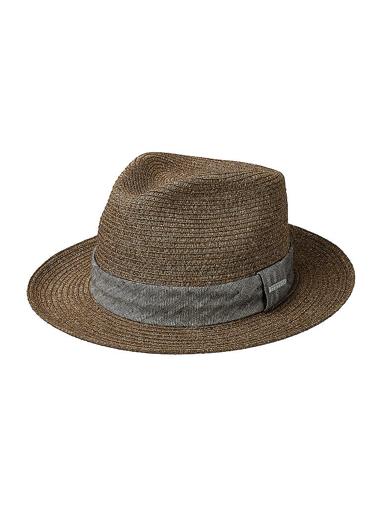 STETSON | Strohhut Fedora Toyo | braun