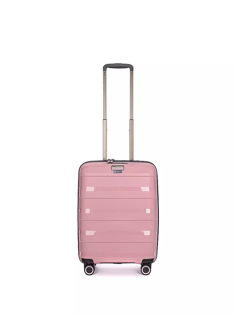 STRATIC | Trolley Straw 55cm Rose | rosa