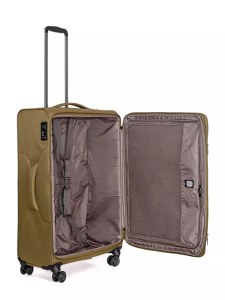 STRATIC | Trolley weich LIGHT L 75cm khaki | mint