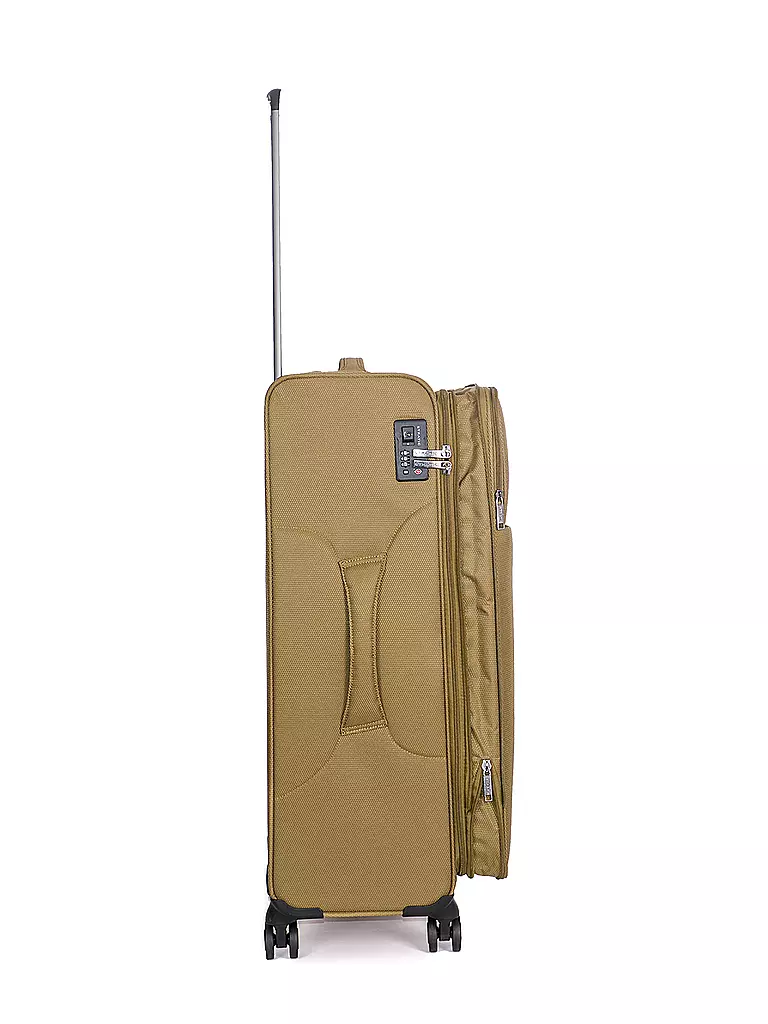 STRATIC | Trolley weich LIGHT L 75cm khaki | olive