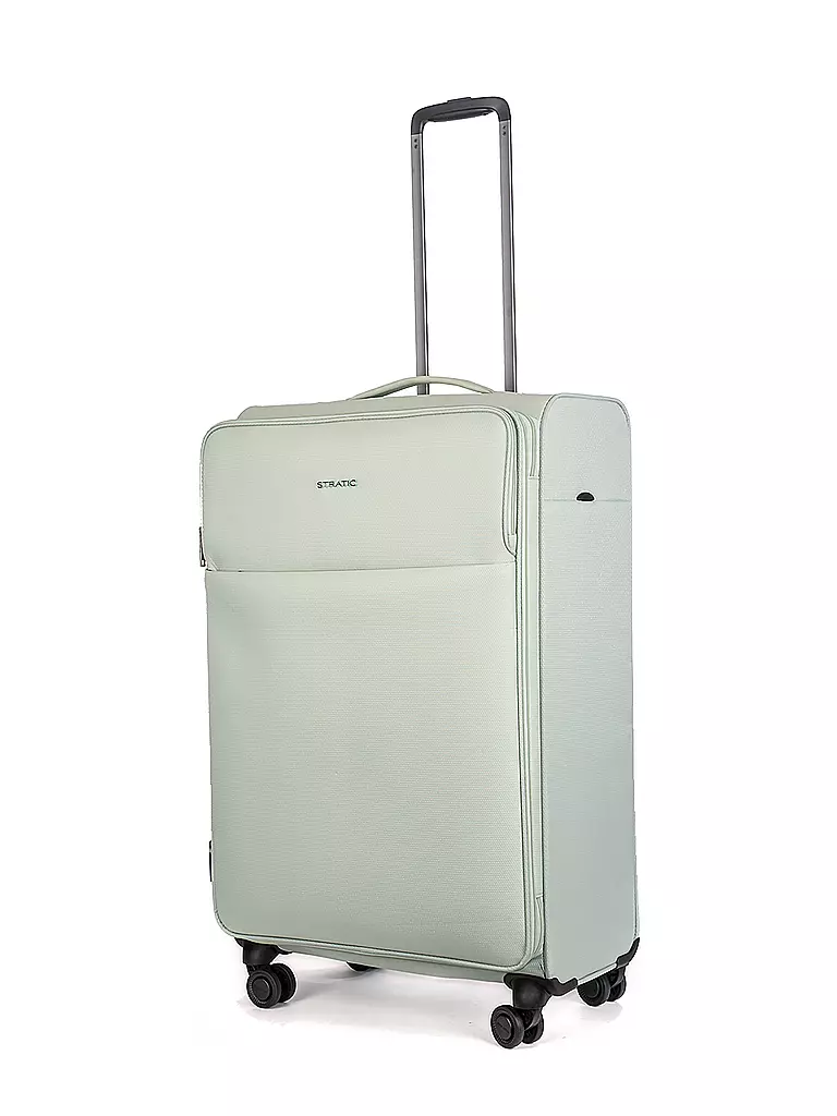 STRATIC | Trolley weich LIGHT L 75cm mint | dunkelblau