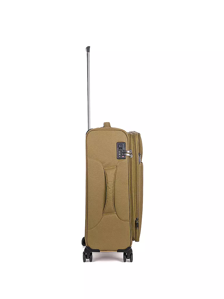 STRATIC | Trolley weich LIGHT M 65cm khaki | mint