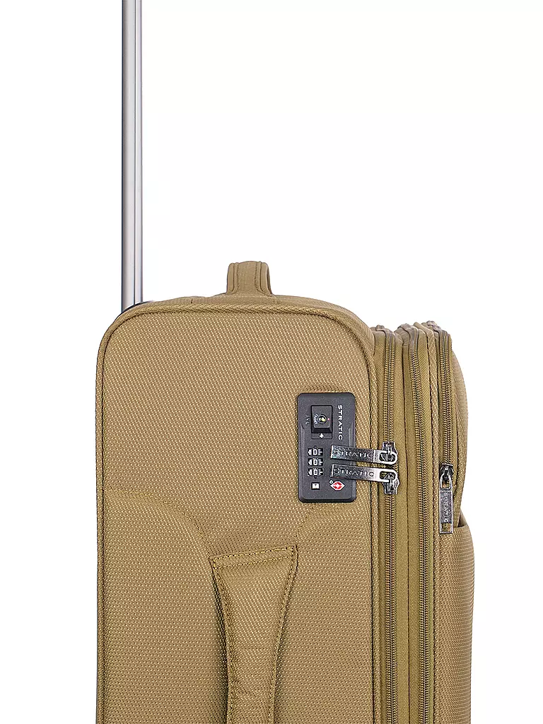 STRATIC | Trolley weich LIGHT M 65cm khaki | olive