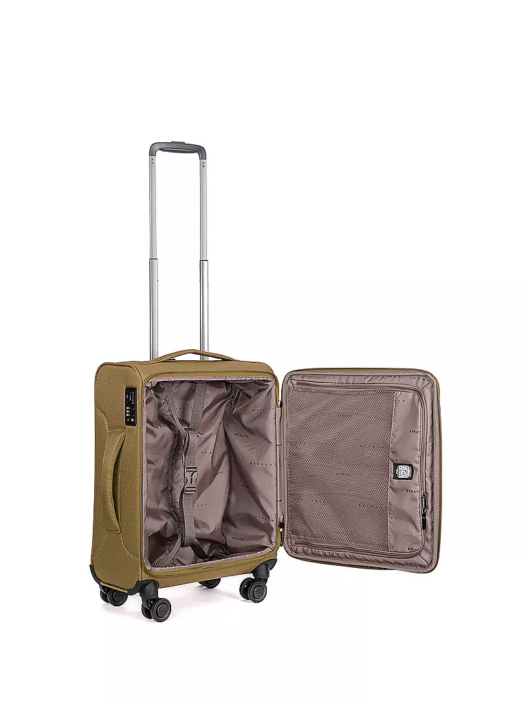 STRATIC | Trolley weich LIGHT S 55cm khaki | olive