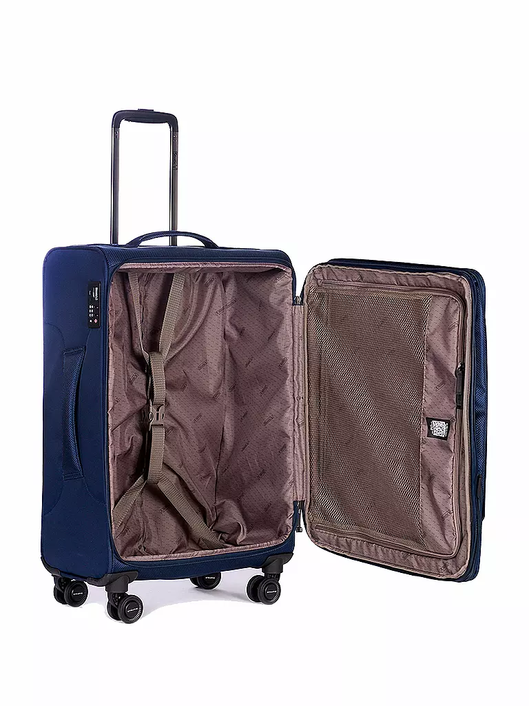 STRATIC | Trolley weich MIX 65cm blue | grün