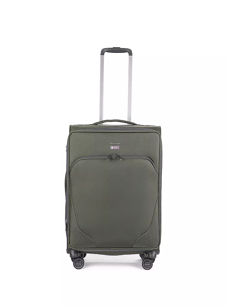 STRATIC | Trolley weich MIX 65cm darkgreen | olive