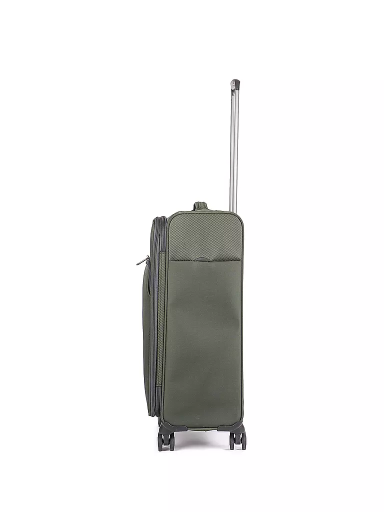 STRATIC | Trolley weich MIX 65cm darkgreen | grün