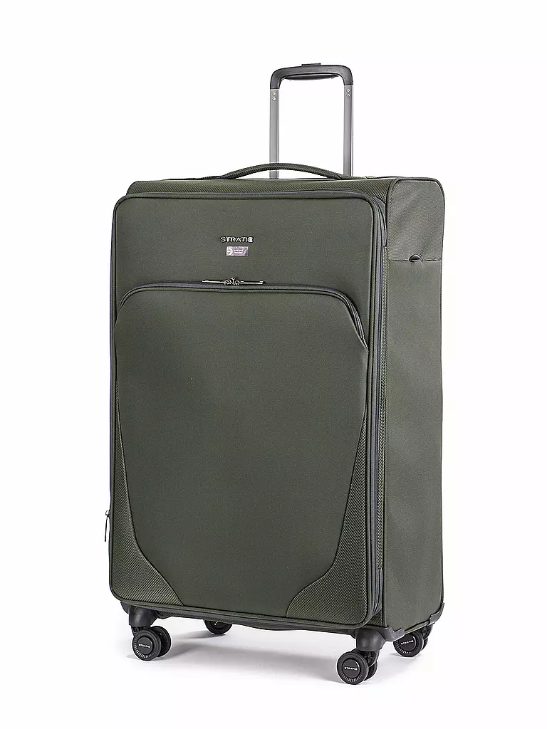 STRATIC | Trolley weich MIX 75cm darkgreen | blau