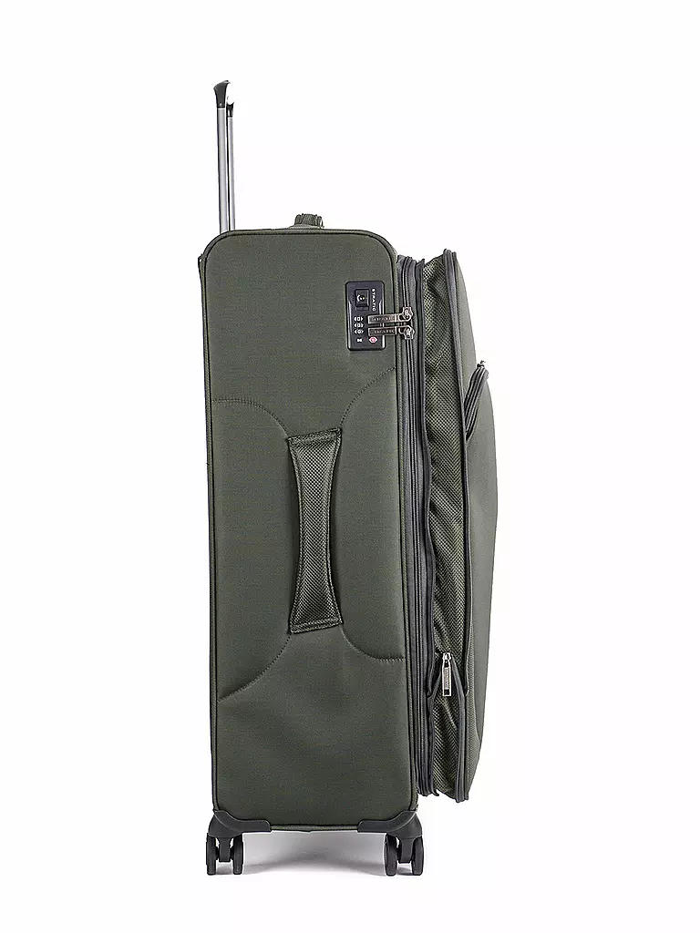 STRATIC | Trolley weich MIX 75cm darkgreen | blau