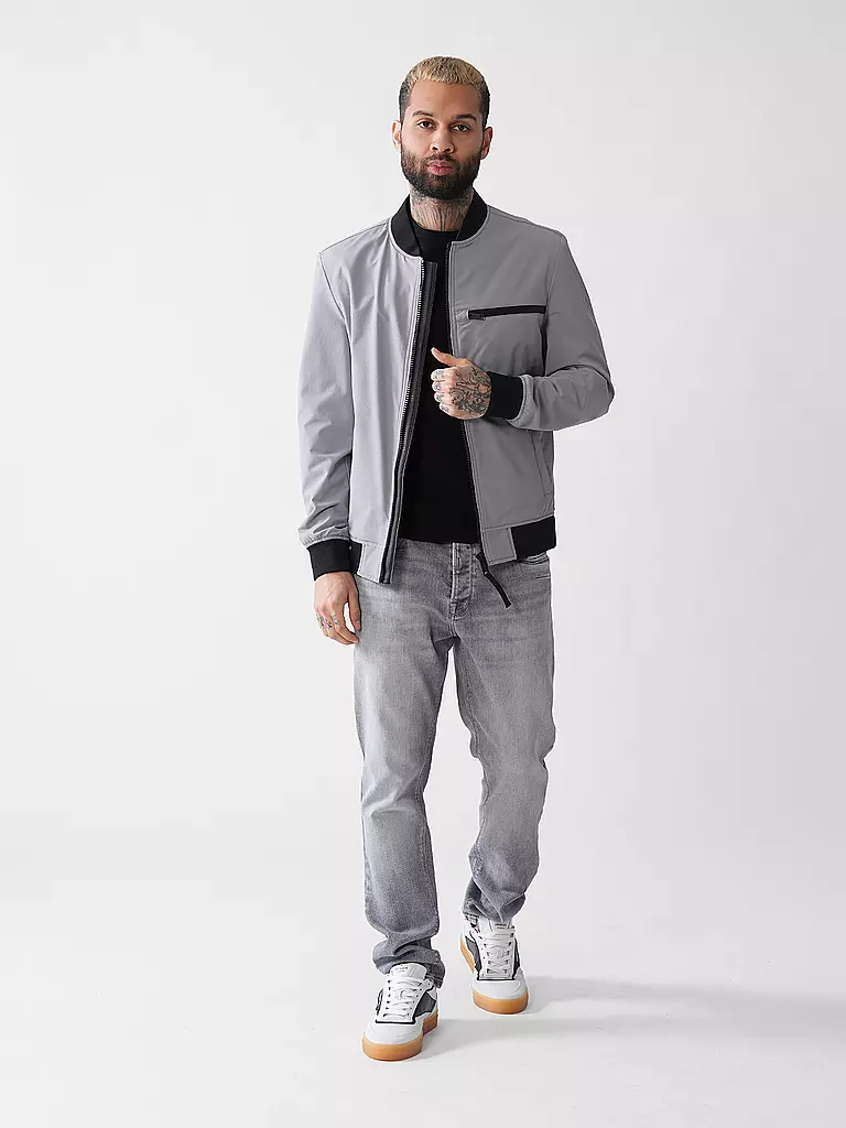 STRELLSON | Blouson CLEARWATER | hellgrau