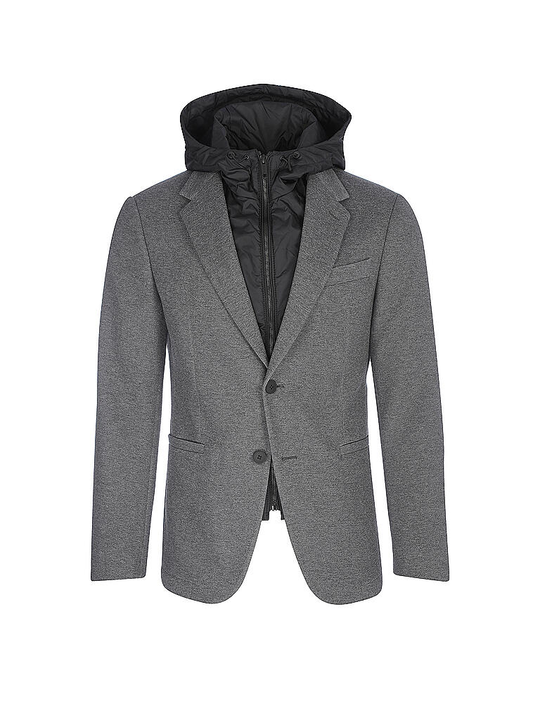 STRELLSON | Jersey Jacke Darron | grau