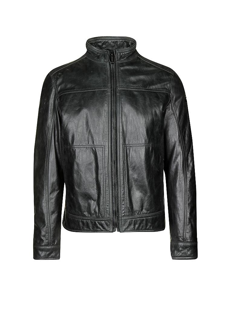 STRELLSON | Lederjacke "Partico" | grau