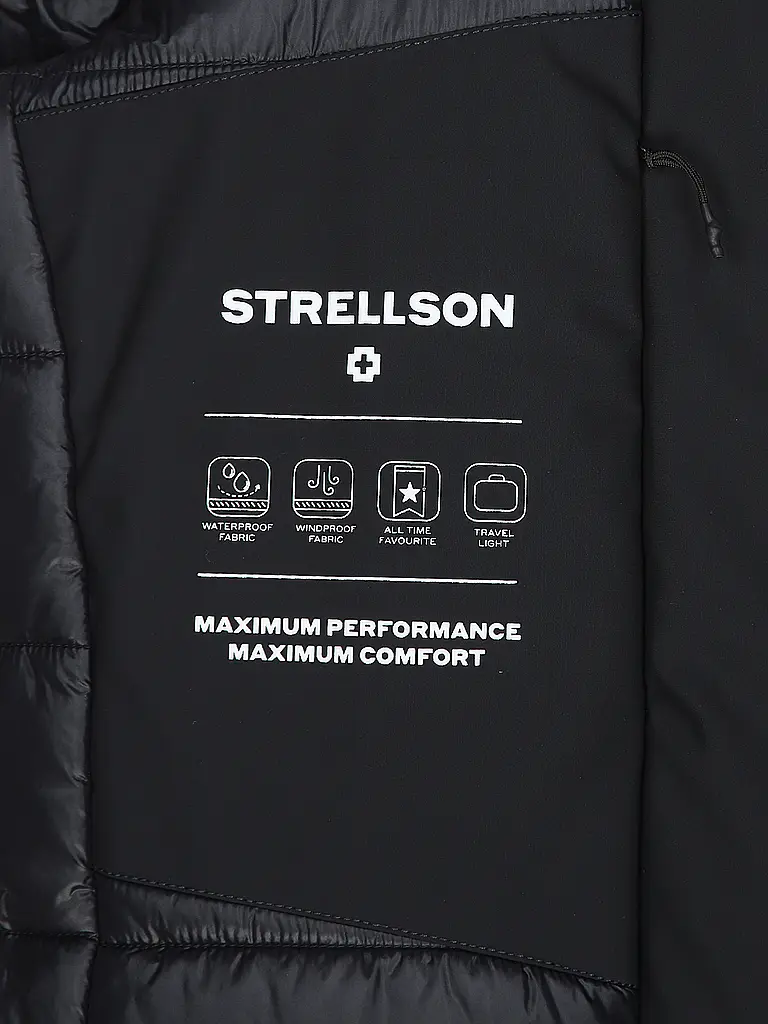 STRELLSON | Parka FLEX CROSS | dunkelblau