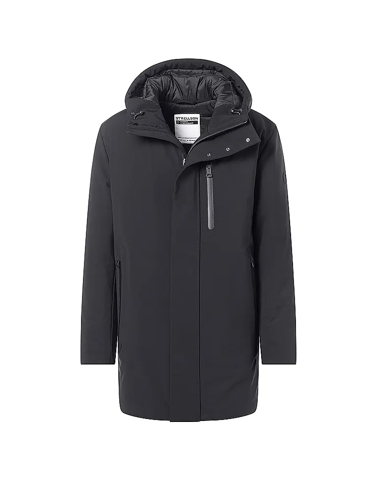 STRELLSON | Parka FLEX CROSS | dunkelblau