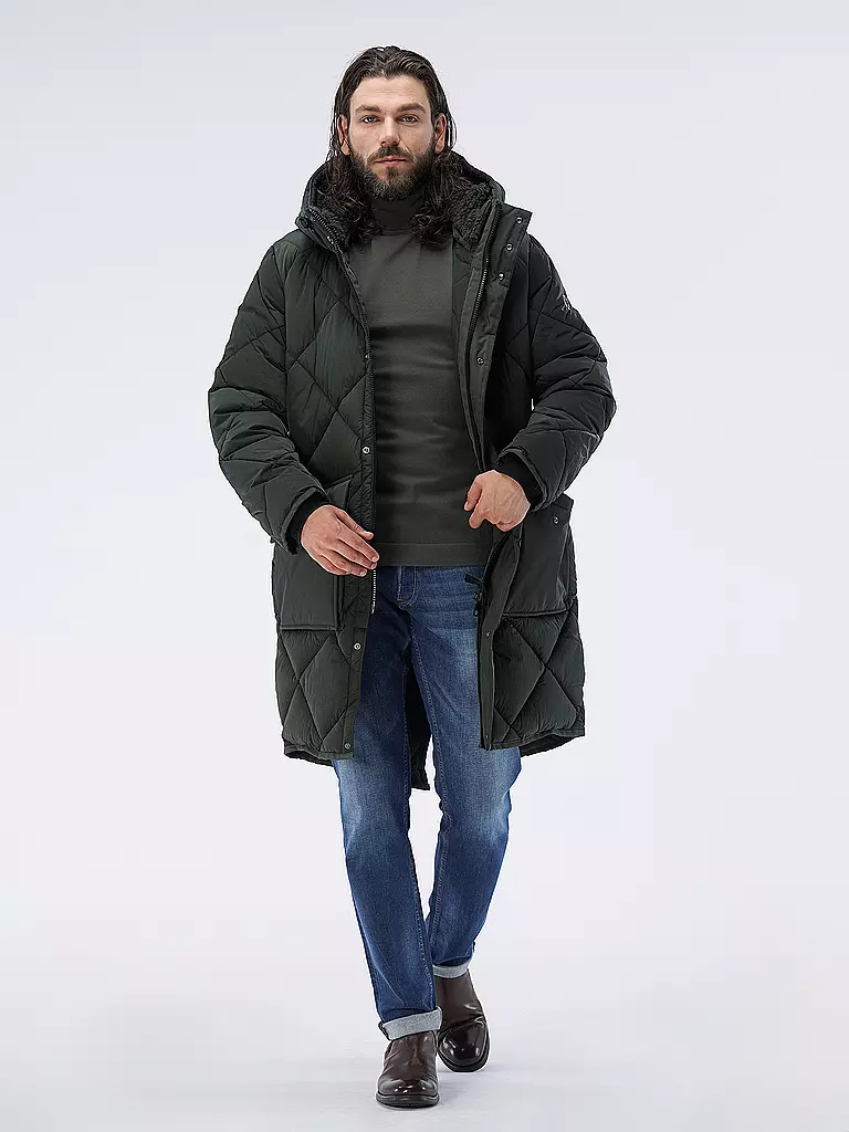 STRELLSON | Parka SURVIVAL | dunkelgrün