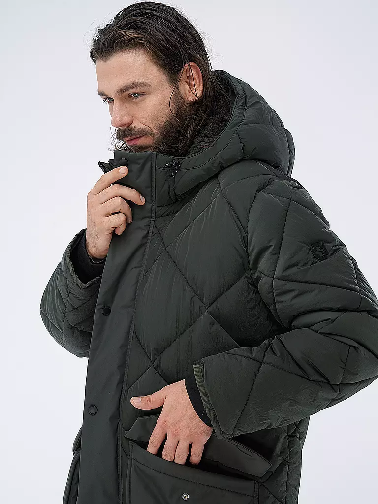 STRELLSON | Parka SURVIVAL | dunkelgrün