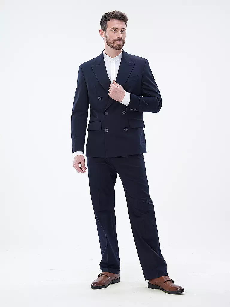 STRELLSON | Sakko Slim Fit ASTON | dunkelblau