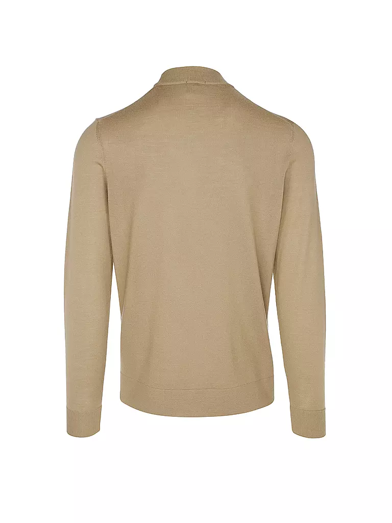 STRELLSON | Stehkragenpullover MAREK | camel